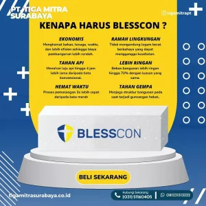 Mengapa Harus Bata Ringan Blesscon